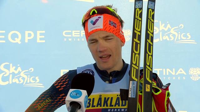 Stian Hoelgaard 3rd in Grönklitt Criterium смотреть онлайн