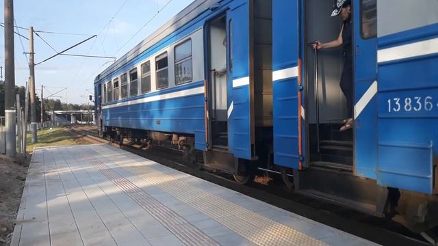 [БЧ] ЭЛЕКТРИЧКА ЭР9Т-701.СТ.ПЕЧИНСКИЙ. смотреть онлайн