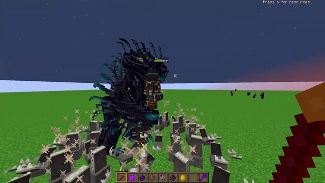 Skeleton Cyclop (Nightmare craft) vs L_ender's Cataclysm | Minecraft Mob Battle смотреть онлайн
