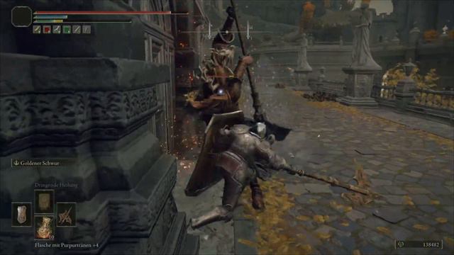 Lesser Crucible Knight #2 (Leyndell, Royal Capital) – Solo Melee – Elden Ring смотреть онлайн