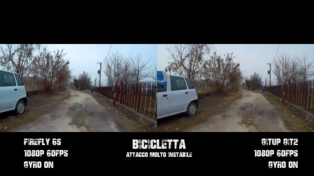 Gitup Git2 vs Firefly 6S Gyro test смотреть онлайн