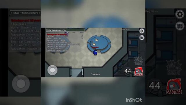 Among us Skeld map reversed 🤔 смотреть онлайн