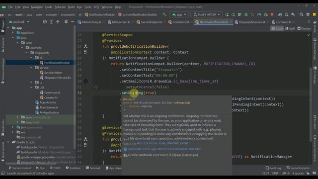 Let's Build a Stopwatch Application with Jetpack Compose! - Android Development ? смотреть онлайн
