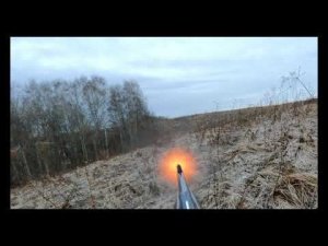 Охота на косулю,BENELLI ARGO R1 WOOD 308win (2011года).Дистанция 190м, открытый прицел,промах