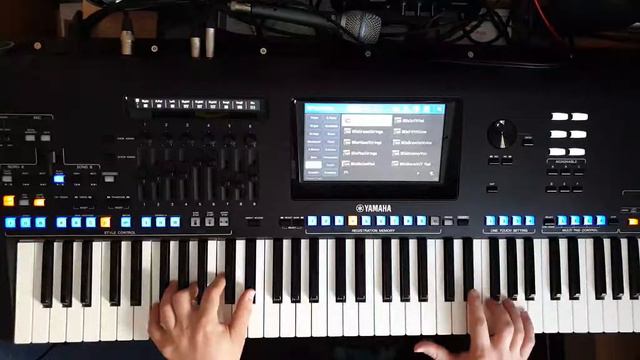 Yamaha Genos - La Paloma (Stereo HD) смотреть онлайн