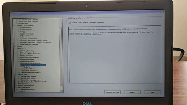 Dell G3 Bios Method Lagacy Option Rooms cannot be enable with PTT enable смотреть онлайн