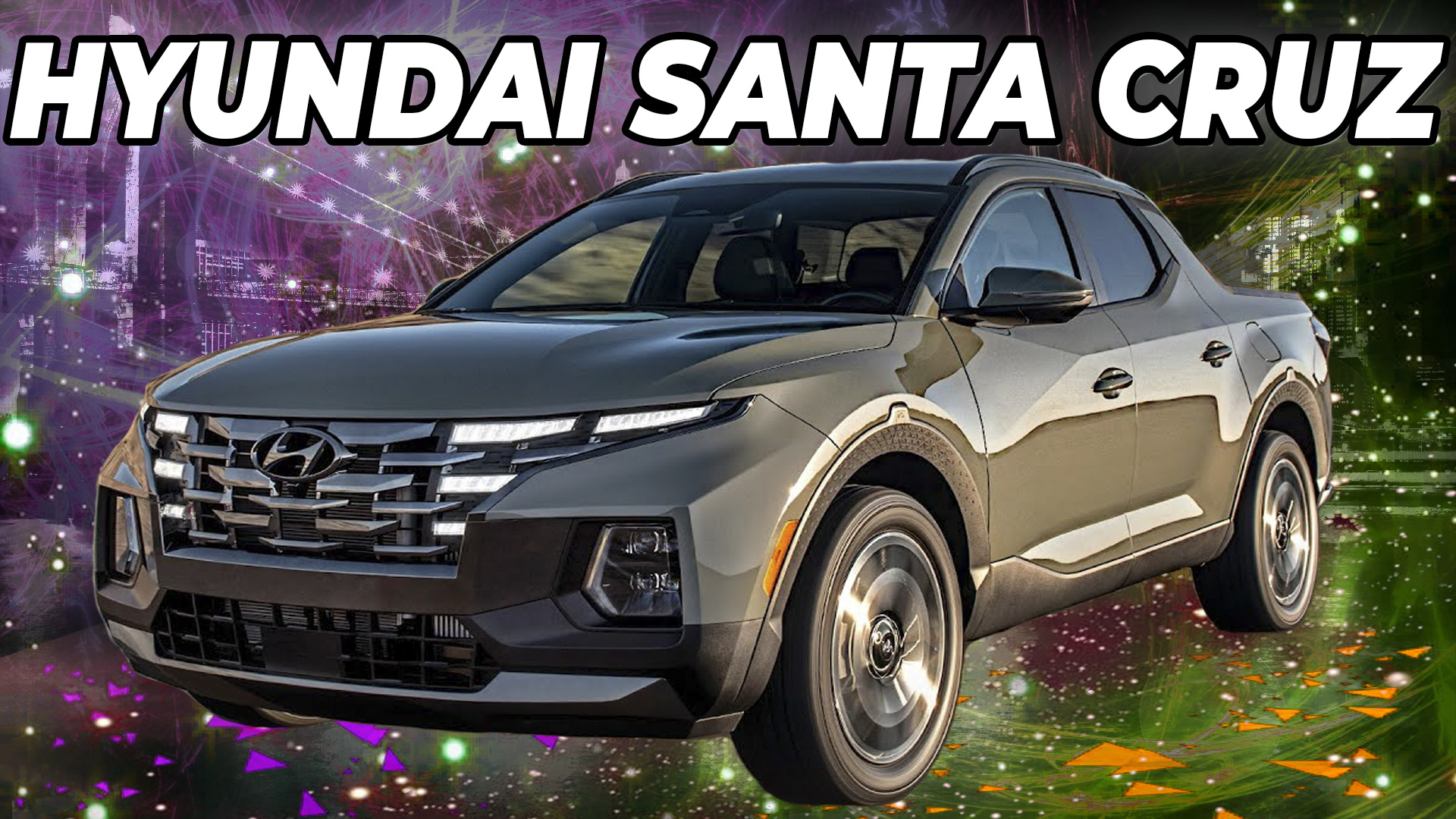 Hyundai Santa Cruz pickup 2021_ 275 лошадок и полный привод смотреть онлайн