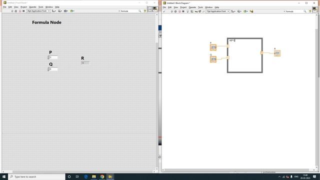 3. Formula Node using LabVIEW смотреть онлайн
