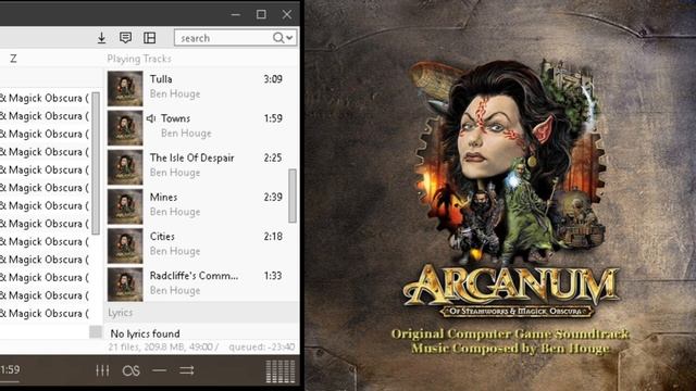 Ben Hogue - Arcanum of Steamworks & Magick Obscura OST (2001) смотреть онлайн