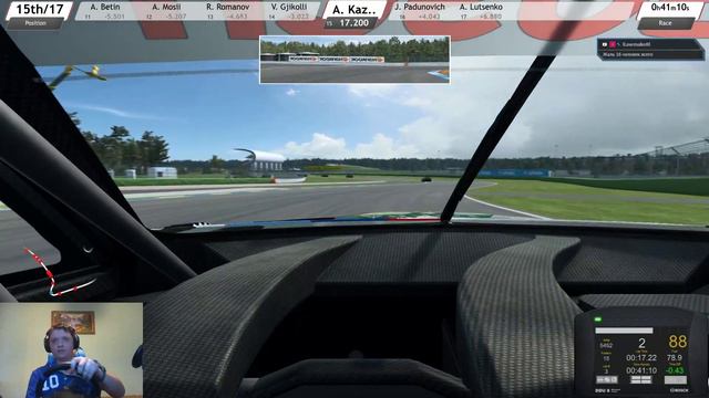 🔴 RaceRoom Racing Experience. DTM 2017. Stage 1 @ Hockenheimring GP - LIVE