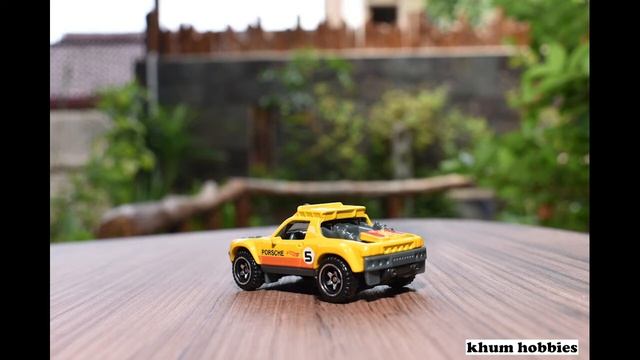 porsche 914 safari, kuning, hotwheels