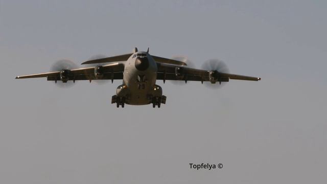 Gentle Touch and Go Airbus A400M 4K video смотреть онлайн