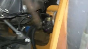 CASE 580 T.Замена фильтров.