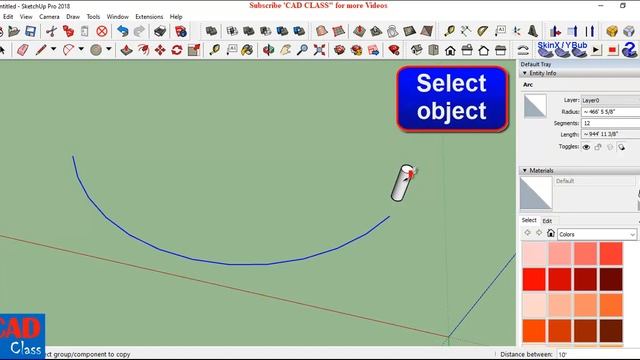 Sketchup copy along path смотреть онлайн