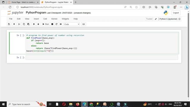 Python Program To Find Power Of Number Using Recursion смотреть онлайн