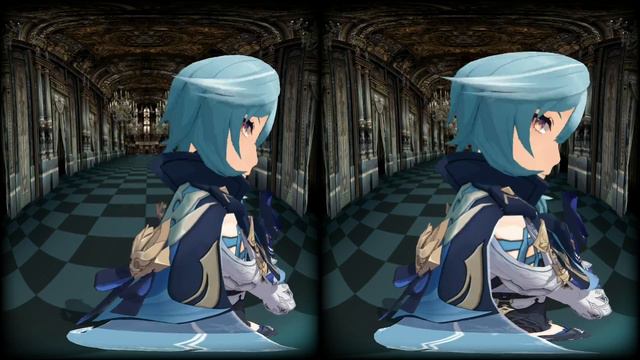 【VR180】WiggleWiggle 原神 エウルア【Genshin MMD】3D VR 8K смотреть онлайн