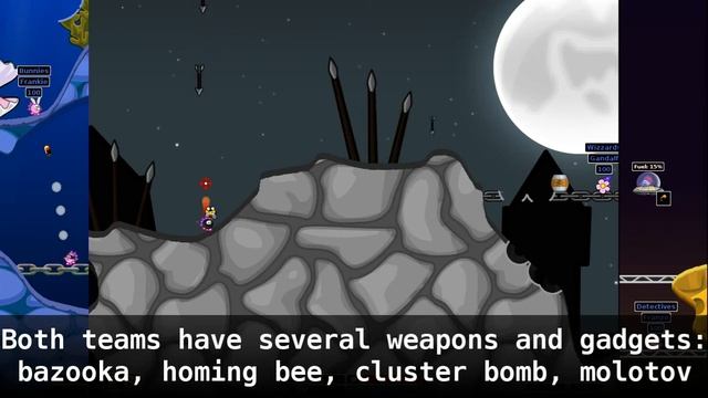 Games for Linux: Hedgewars смотреть онлайн