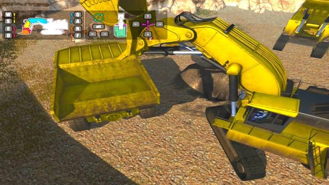 Construction Trucks Video Game Dig It! | Giant Excavators, Dump Truck, Digging | JackJackPlays смотреть онлайн