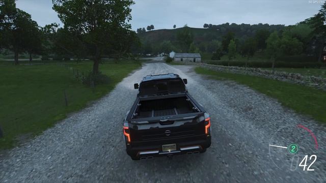 Forza Horizon 4 Realistic Driving in Nissan TITAN Warrior Concept - 4k смотреть онлайн