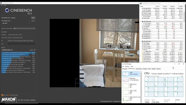 Intel Core I7-11700 cinebench R23.11000+ смотреть онлайн