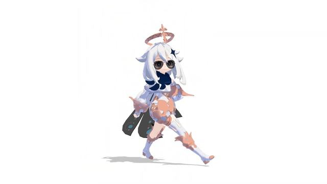 Paimon Specalist but her legs are ok | Genshin Impact MMD смотреть онлайн