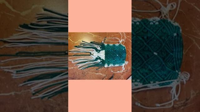 Процесс создания летней сумочки в технике узелкового макраме смотреть онлайн