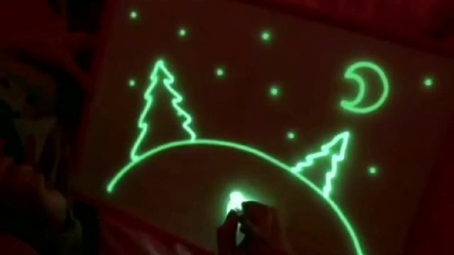 рисуй светом набор для рисования в темноте смотреть онлайн