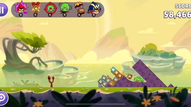 Angry Birds Reloaded: When Birds Fly - Level 37 (3 Stars) IOS Gameplay Walkthrough (HD) смотреть онлайн