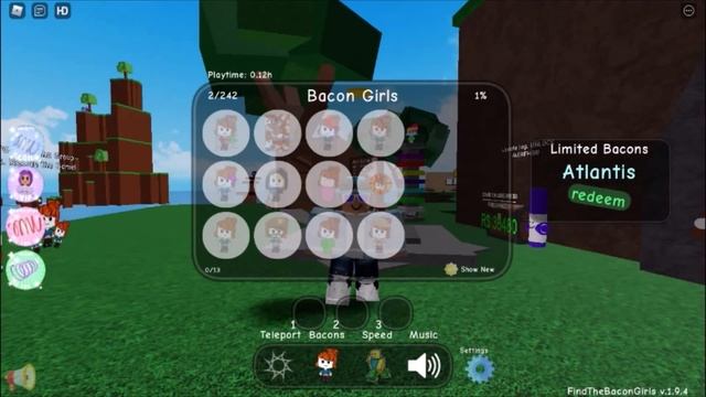 Roblox Find The Bacon Girls - Diver Bacon Girl смотреть онлайн