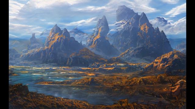 Windswept Canyon | Howling Wind Sounds To Role Play To | DnD Ambience