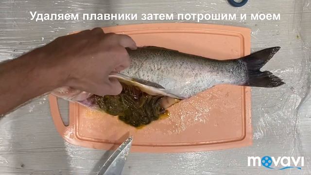 Разделка и чистка рыбы. Отделение филе от костей легким способом. Толстолобик. смотреть онлайн