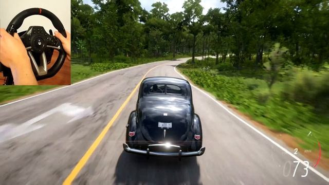 1940 Ford De Luxe Coupe | Forza Horizon 5 | Steering Wheel HORI RWO OverDrive gameplay смотреть онлайн