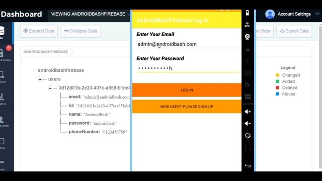 Firebase Login Tutorial on Android | Android application using Firebase at the backend смотреть онлайн