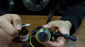 Чтобы шнур на рыбалке  не замерзал (Глицерин)