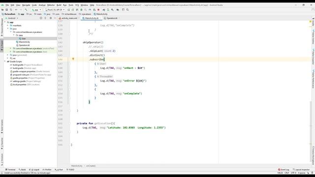 RxJava | RxAndroid | Kotlin : Skip Operator смотреть онлайн