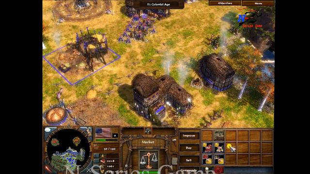 AGE of Empires The War Chief/Act I/The Iroquois/War Dance/First Mision смотреть онлайн