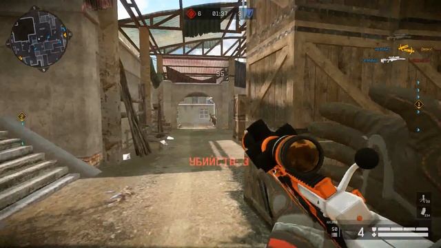 WARFACE. кв. клан Курская Дуга 1943 vs Обскур. карта Переулки смотреть онлайн