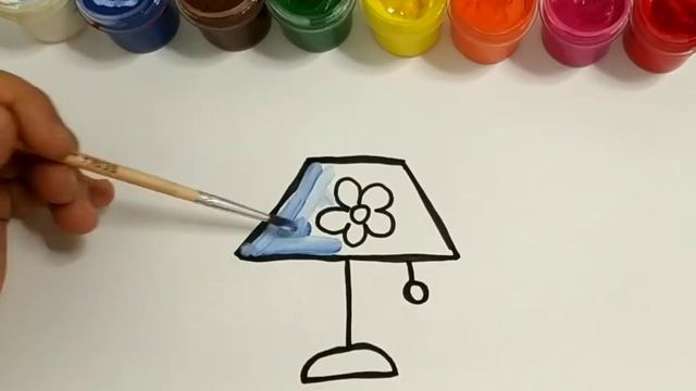 How to draw a lamp? Как нарисовать светильник? Svetilnik chizish смотреть онлайн