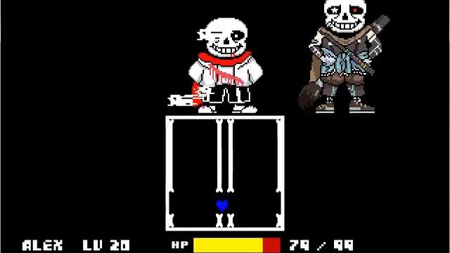 TO!ink Sans  Fight Complete. новый плавный красивый но сложный #undertale #undertalefangame #inksan