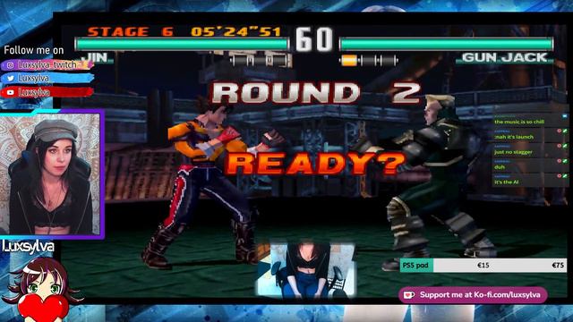 TEKKEN 3 - Ultra Hard Mode - Jin Kazama Arcade Run - Nostalgia retro game смотреть онлайн
