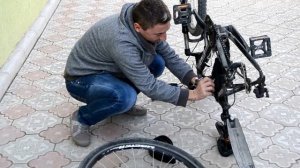 Как снять и поставить заднее колесо на велосипеде