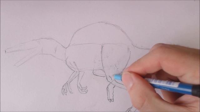 How To Draw Spinosaurs from Jurassic Park III Step By Step смотреть онлайн