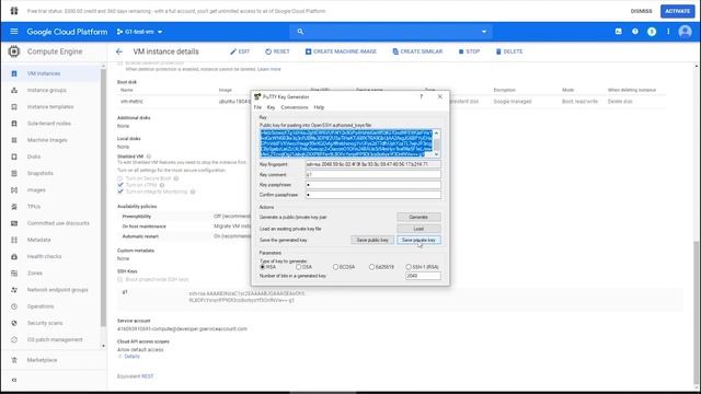 Как подключится по ssh к google cloud platform смотреть онлайн