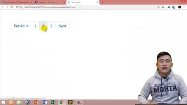 Tutorial Bootstrap #17 Membuat Tampilan Pagination dengan Bootstrap смотреть онлайн