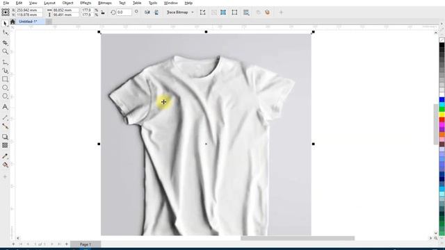 T Shirt Mockup Design in Coreldraw | Professional Mockup Design | Corel draw tutorial смотреть онлайн