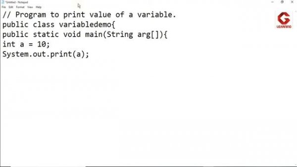 How to print variable value in Java program. CBSE Class 12 IT - 802.