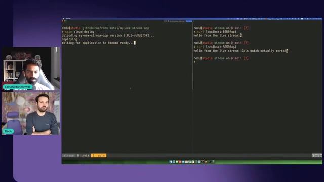 Fermyon Live Code Tuesdays - Building a ChatGPT clone using Spin and Serverless AI - Part I смотреть онлайн