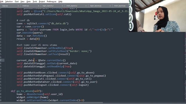 Matakuliah Pemrograman Lanjut Penggunaan PyQt dan SQlite (Informatika Unjaya) смотреть онлайн