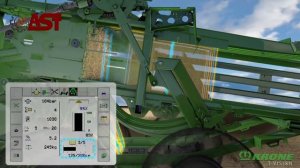 ПРЕСС-ПОДБОРЩИК ТЮКОВЫЙ KRONE BIG PACK 890