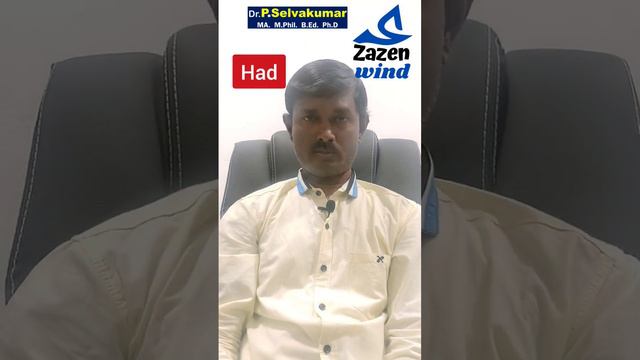 Usage of Had | Past Perfect Tense Helping Verbs in Tamil | how to use had in sentences in Tamil смотреть онлайн